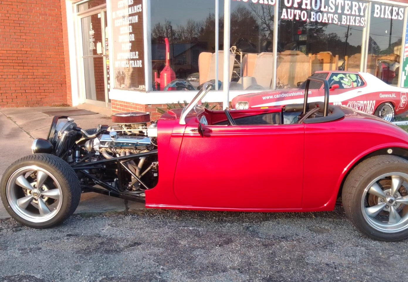 Tamco Paint Metallic 1961 Triumph TR3 A Courage Red