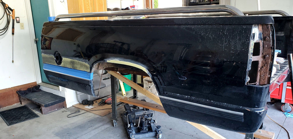 TAMCO PAINT MURDERED OUT BLACK SILVERADO