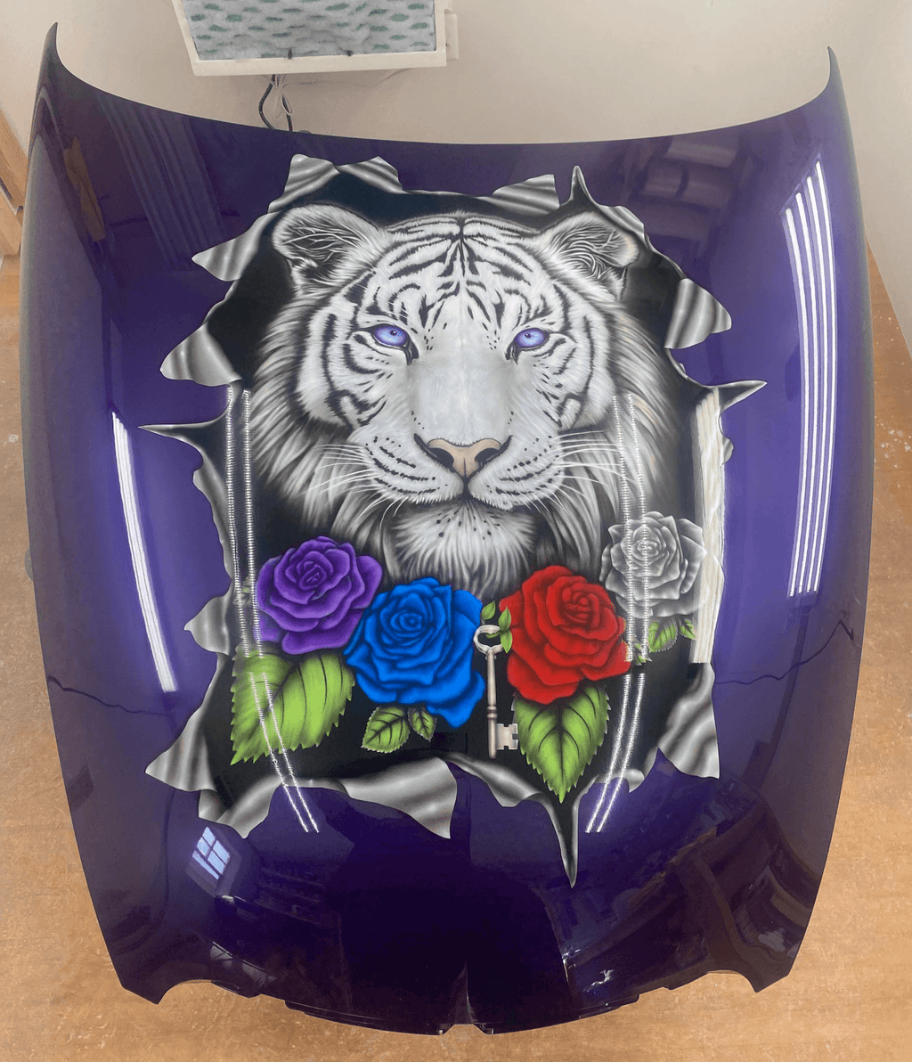 CHEVY SSR HOOD | AIR BRUSHING | HC 7600 
