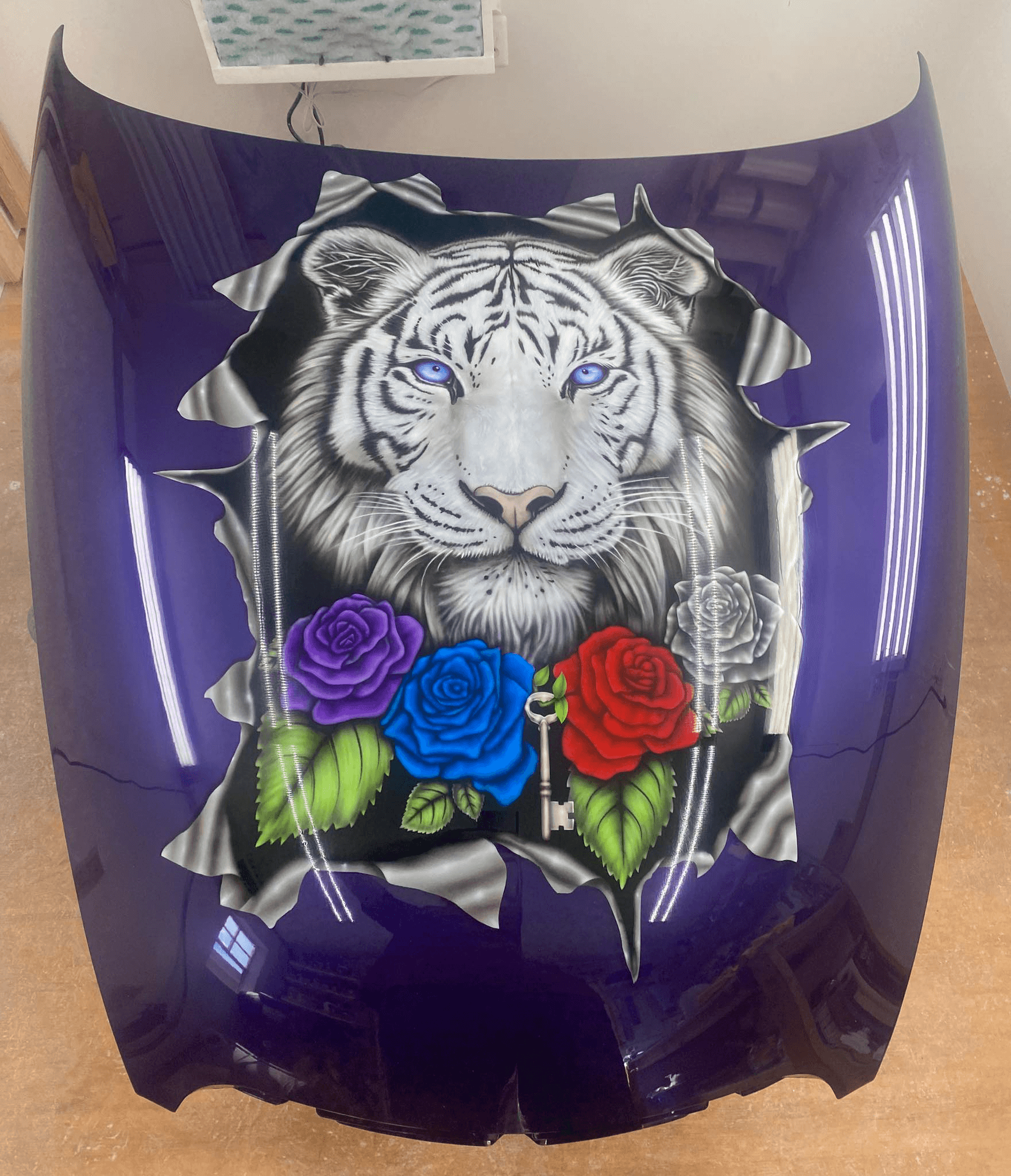 CHEVY SSR HOOD | AIR BRUSHING | HC 7600 