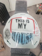 Tamco Paint Helmet Blizzard Of Ozz Blue Pearl