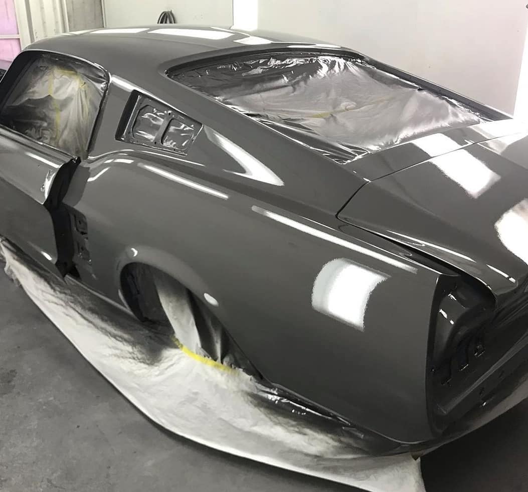 Lead Foot Gray OEM Basecoat 1966 Ford Mustang
