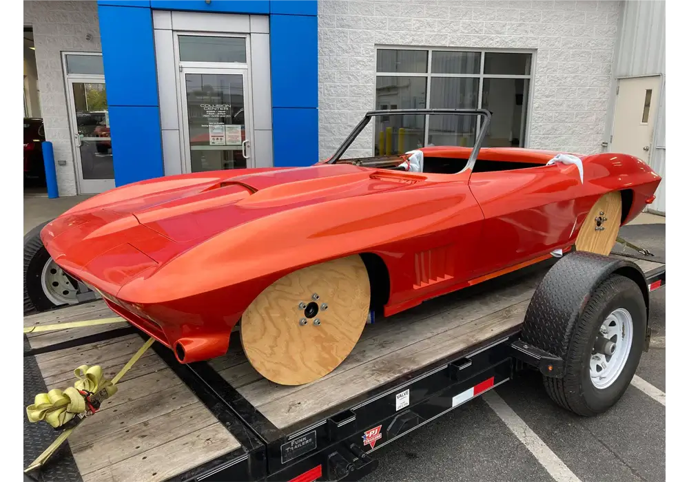  Tamco Paint Corvette 62 shacktop Orange