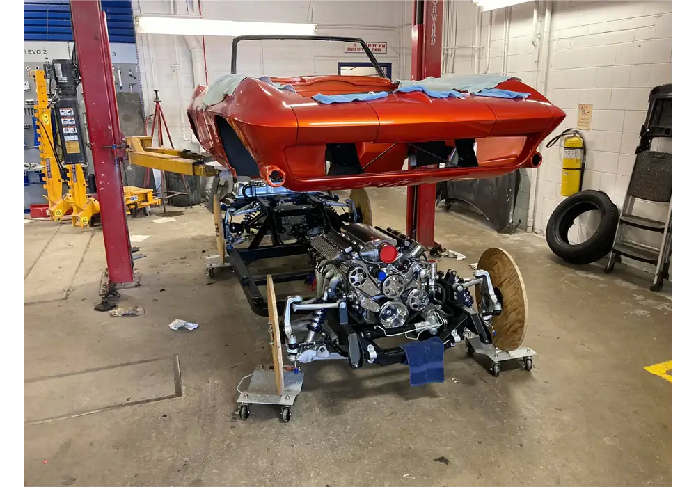  Tamco Paint Corvette 62 Shacktop Orange