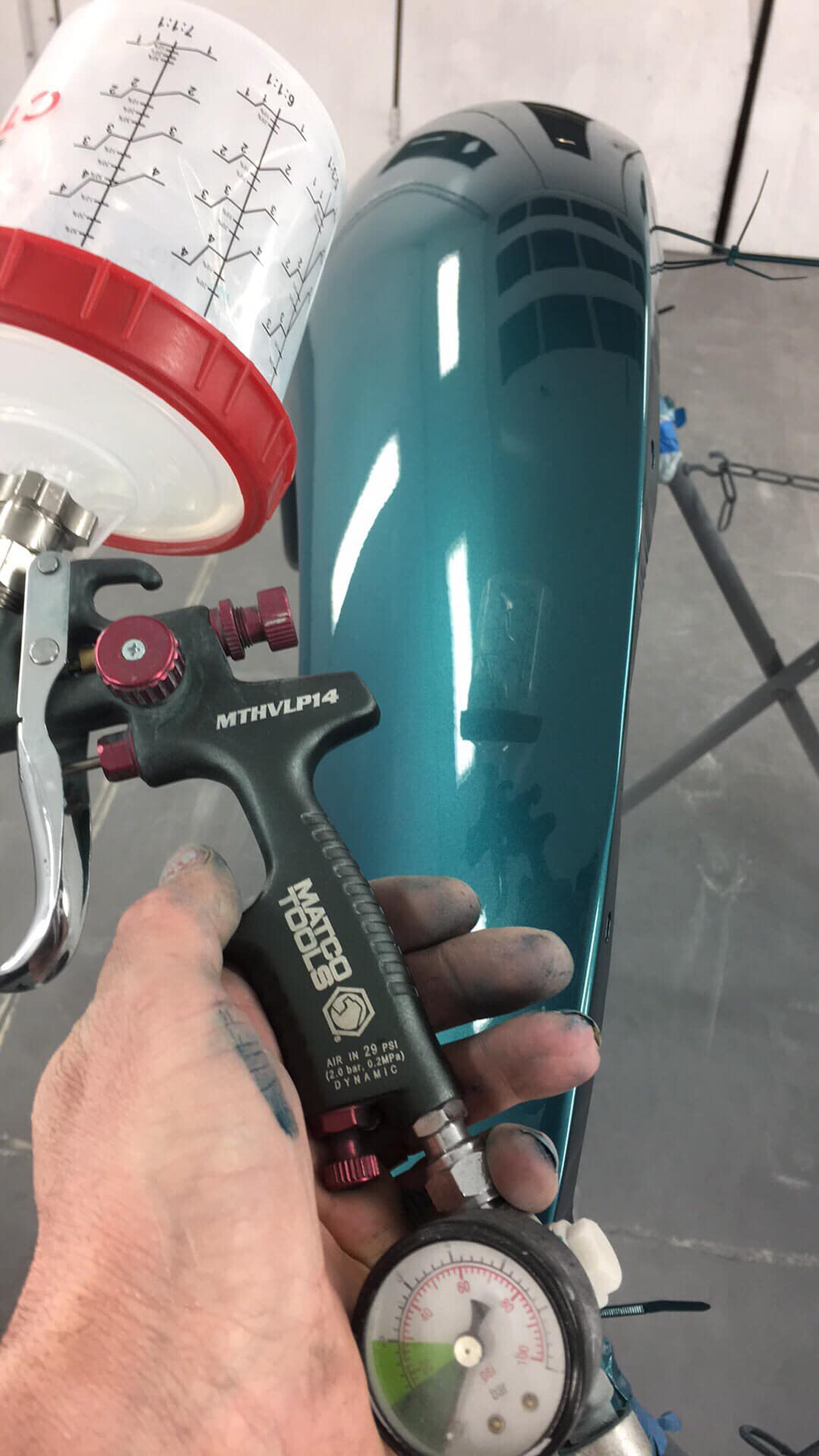 Volkswagen Capri Green / Dark Teal Metallic | LA6U / Q5 | OEM Basecoat