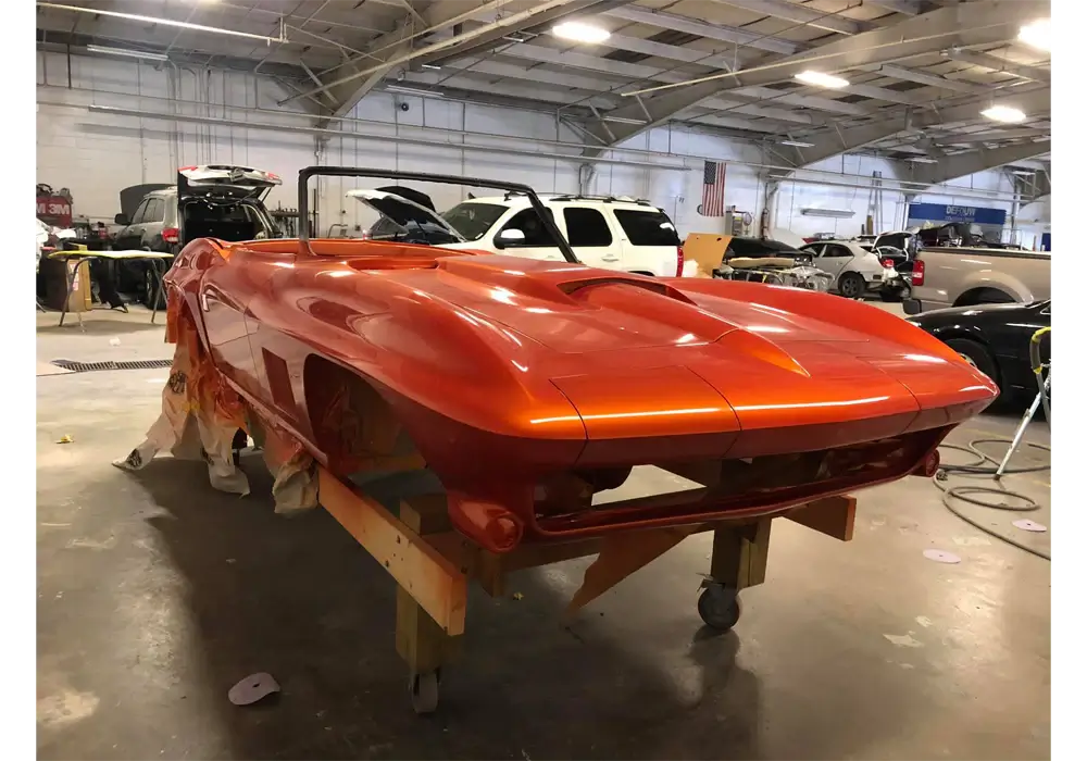  Tamco Paint Corvette 62 shacktop Orange