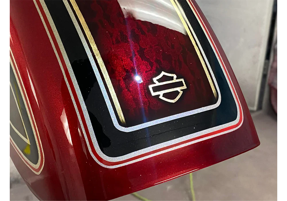 Tamco Paint Motorcycle Part OG Red