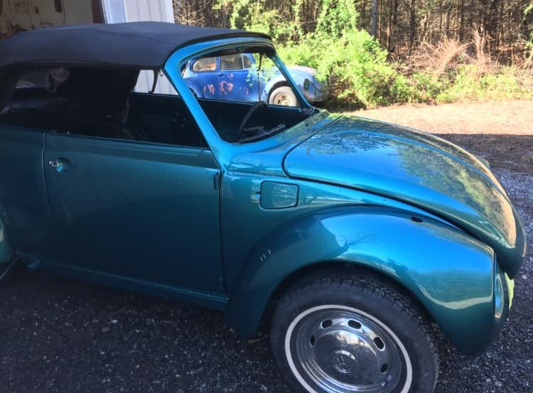 Volkswagen Capri Green / Dark Teal Metallic | LA6U / Q5 | OEM Basecoat