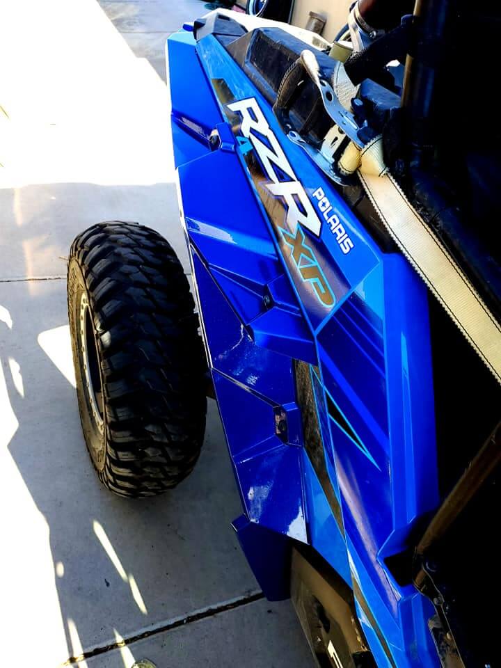 Chrysler Viper GTS Blue Pearl Basecoat Polaris RZR XP 1000