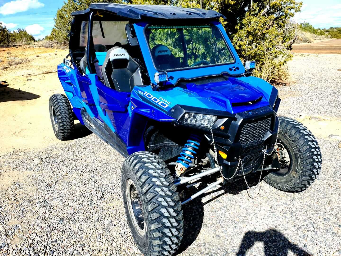 Chrysler Viper GTS Blue Pearl Basecoat Polaris RZR XP 1000