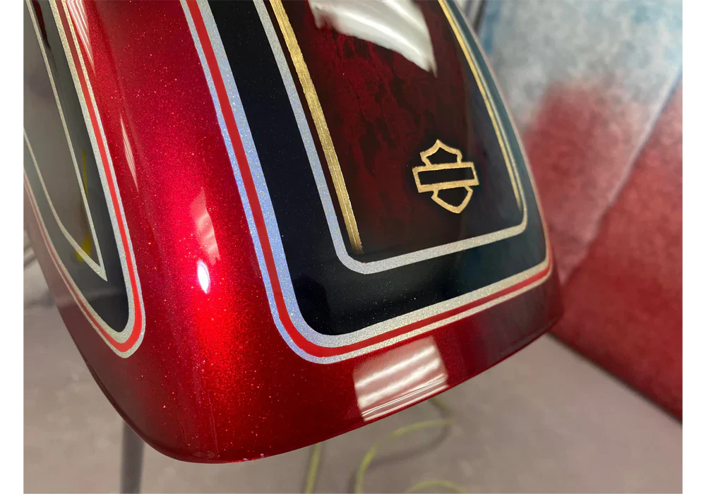 Tamco Paint Motorcycle Part OG Red