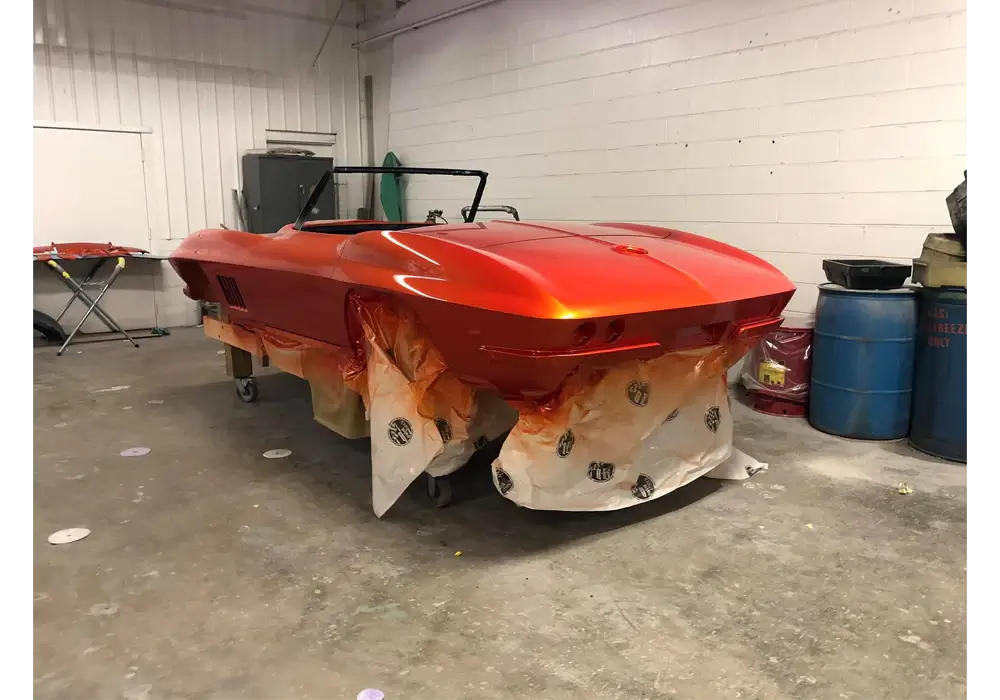  Tamco Paint Corvette 62 Shacktop Orange