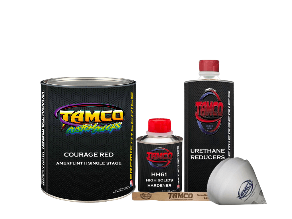 Tamco Custom Color Courage Red Quart Amerflint II Single Stage