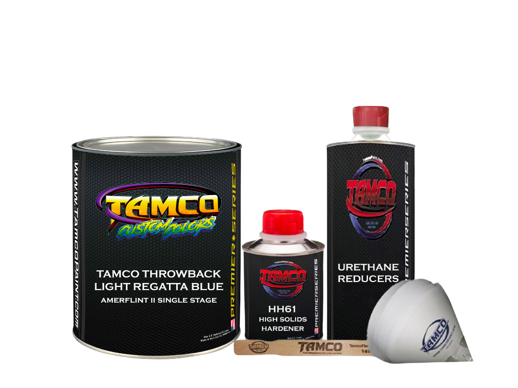 Tamco Throwback Custom Color Light Regatta Blue Quart Amerflint II Single Stage