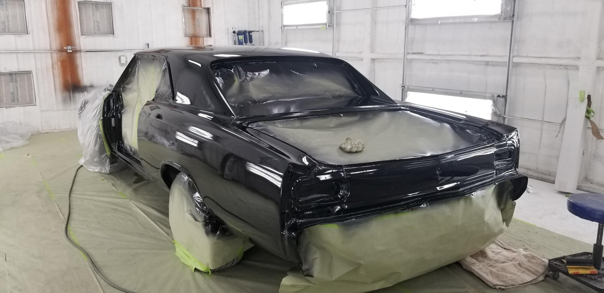 Tamco Paint AG SS Factory Pack Jet Black in 1966 Chevrolet Chevelle