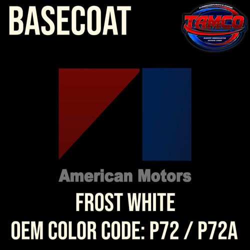 FROST WHITE OEM BASECOAT