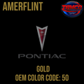 Tamco Paint Pontiac Gold  OEM Amerflint II Series Single Stage