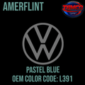 Tamco Paint Volkswagen Pastel Blue Code L391 OEM Amerflint II Series Single Stage