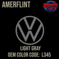 Tamco Paint Volkswagen Light Gray Code L345  OEM Amerflint II Series Single Stage