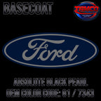 Absolute Black Pearl OEM Basecoat