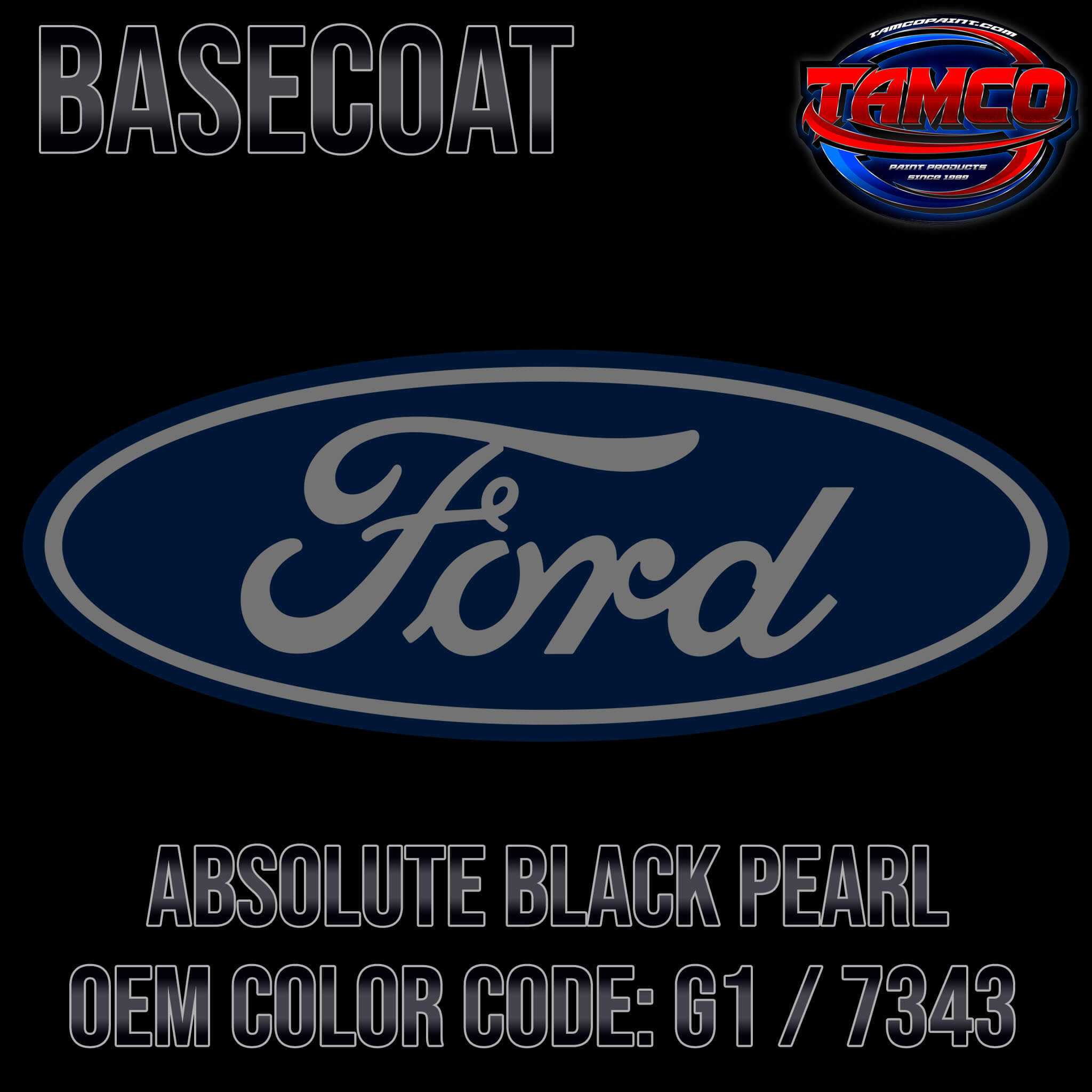 Absolute Black Pearl OEM Basecoat