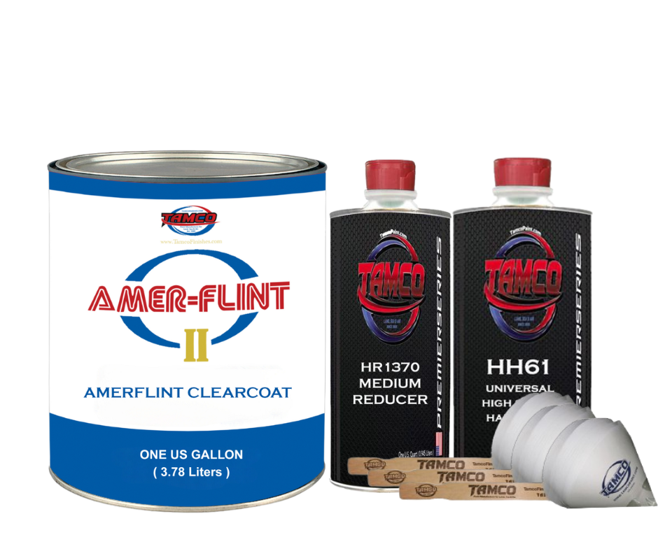 Tamco Paint Amerflint Clearcoat Kit with HR1370 Gallon