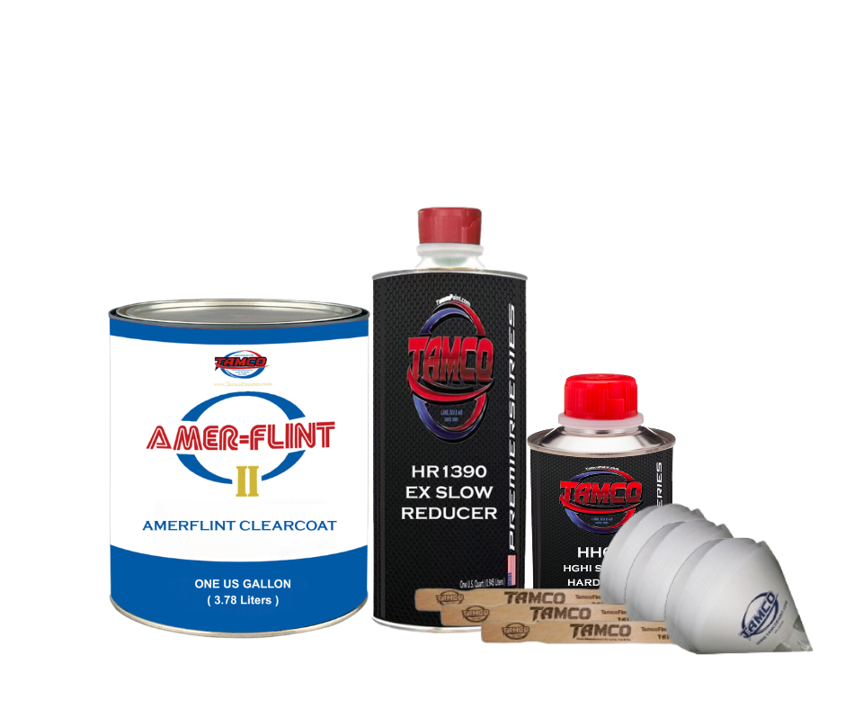 Tamco Paint Amerflint Clearcoat Kit with HR1390 Quart