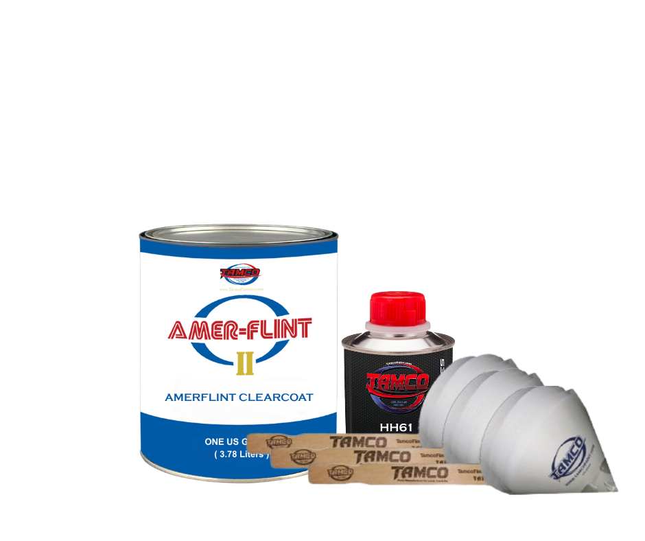 Tamco Paint Amerflint II Clearcoat Kit Quart