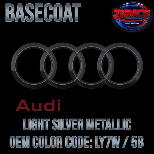 LIGHT SILVER METALLIC OEM BASECOAT