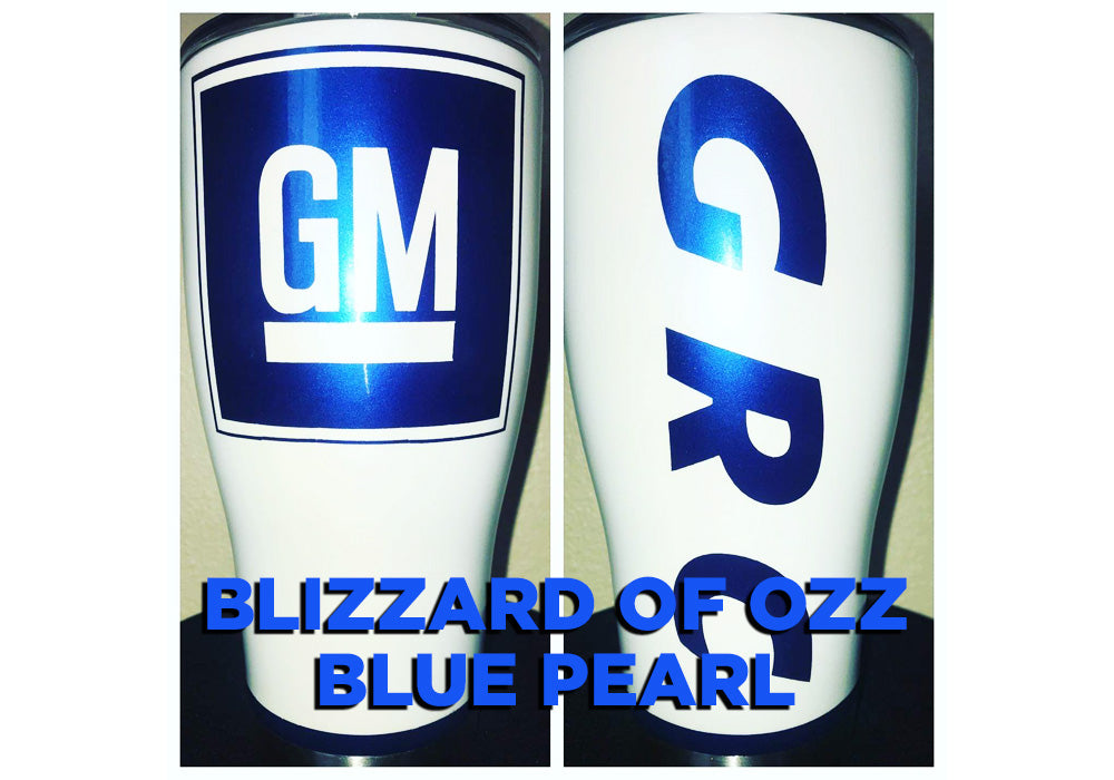 Tamco Paint Blizzard of Ozz Blue Pearl Project Photos