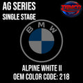 BMW ALPINE WHITE II AG SERIES