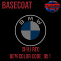 CHILI RED OEM BASECOAT