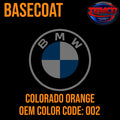 COLORADO ORANGE OEM BASECOAT