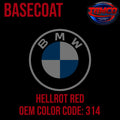 Hellrot Red OEM Basecoat