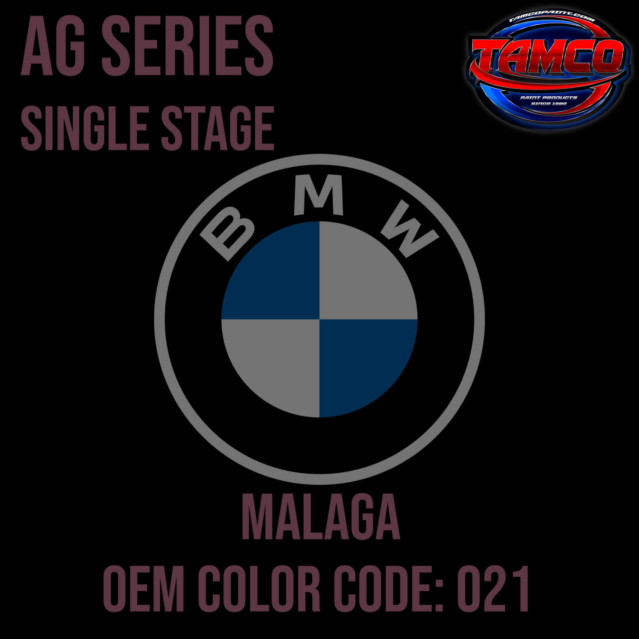 BMW MALAGA AG SERIES SINGLE STAGE 