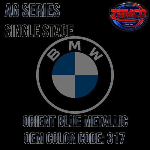 BMW ORIENT BLUE METALLIC