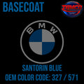 Santorin Blue OEM Basecoat