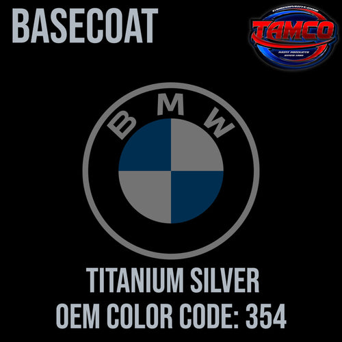 Titanium Silver OEM Basecoat