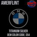 BMW Titanium Silver Code 354 Amerflint