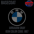 Tamco Paint BMW Arravani Gray Code B87 OEM Basecoat
