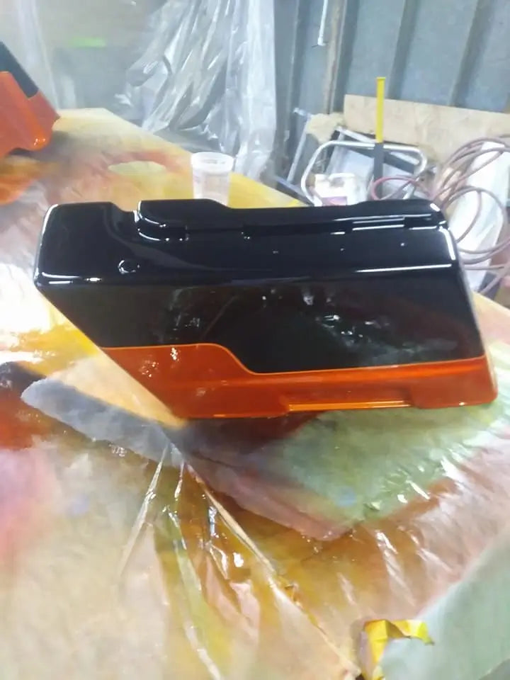 Tamco Paint Black Metal - Candy Concentrate on Harley-Davidson Road King