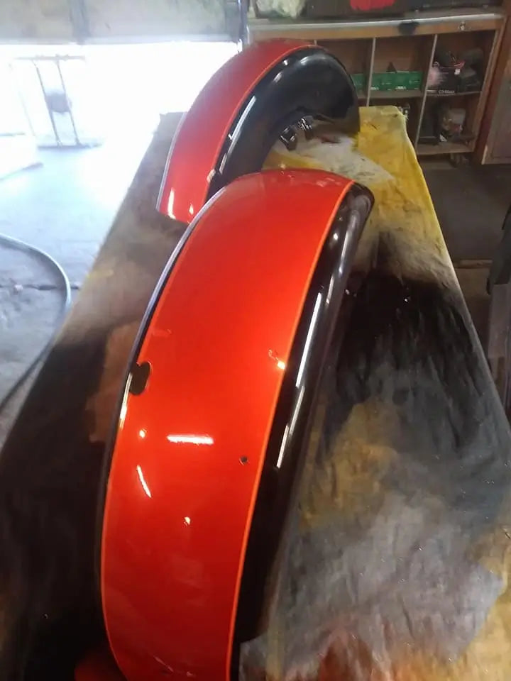 Tamco Paint Black Metal - Candy Concentrate on Harley-Davidson Road King