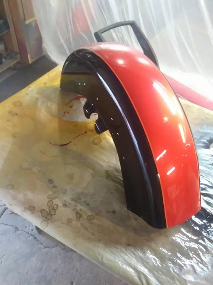 Tamco Paint Black Metal - Candy Concentrate on Harley-Davidson Road King