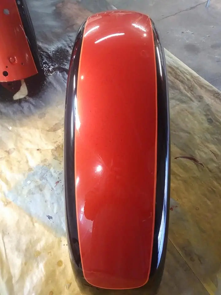 Tamco Paint Black Metal - Candy Concentrate on Harley-Davidson Road King