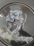 Tamco Concentrate Metal Grey Single Snorkel Air Cleaner Skull Design