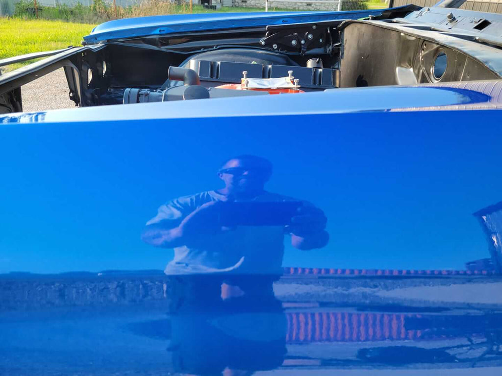 Tamco Paint Blazin Blue in 1970 Chevrolet Chevelle
