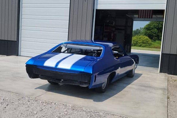 Tamco Paint Blazin Blue on Car