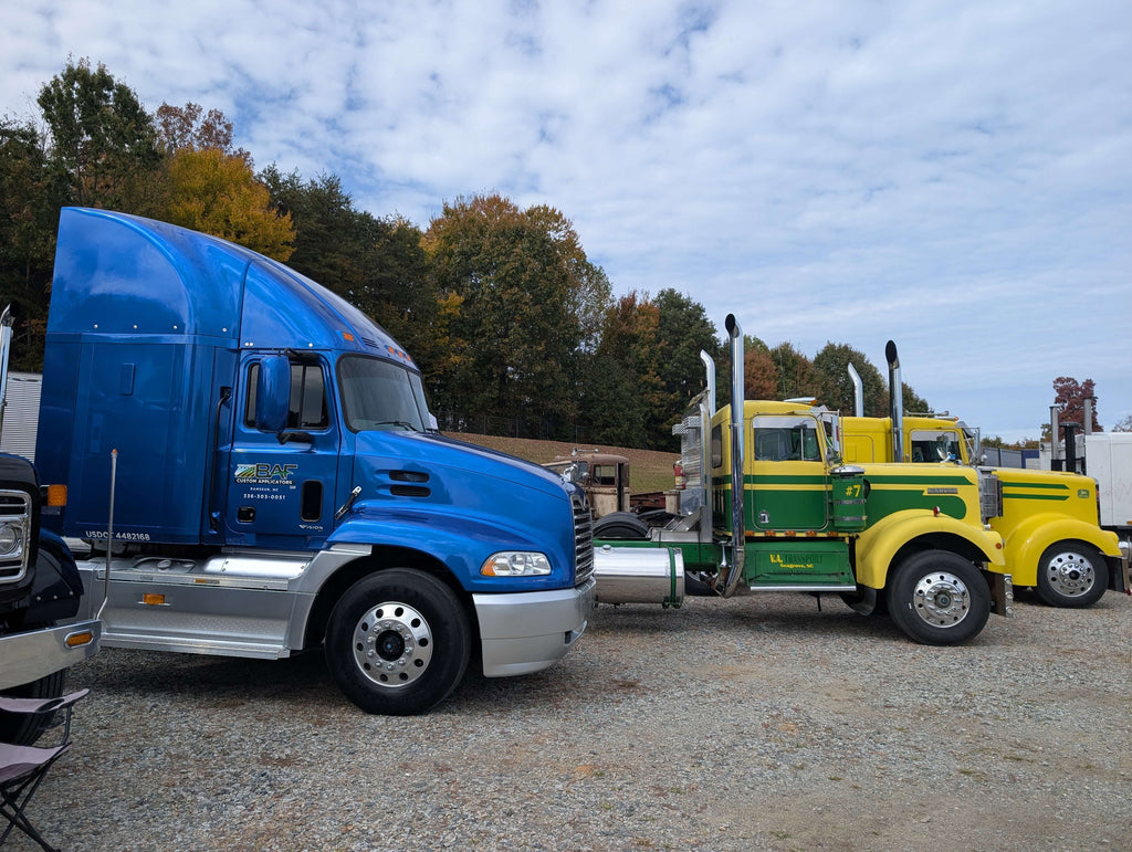 Tamco Paint Blazin Blue in 2000 Mack Vision Semi Truck