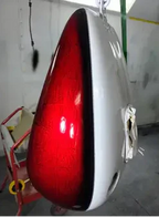Tamco Paint Blizzard of Ozz White Pearl and OG Red - Candy Concentrate in Motorcycle Parts