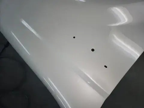 Tamco Paint Blizzard of Ozz White Pearl on Car Parts